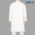 SaRa Mens Panjabi (MPJ13FCB-White), Size: XL, 2 image