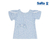 SaRa Girls Tops (GFT11YKK-Sky Blue Printed), Baby Dress Size: 3-4 years