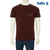 SaRa Mens T-Shirt (MTS11YK-Burgandy), Size: M