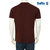 SaRa Mens T-Shirt (MTS11YK-Burgandy), Size: M, 3 image