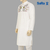 SaRa Men's Panjabi (MPJ152YJ-White), Size: XXL, 2 image