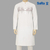 SaRa Men's Panjabi (MPJ102YJ-White), Size: XXL