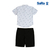 SaRa Boy's Set (BSP212PEK-White Printed), Baby Dress Size: 4-5 years, 2 image