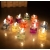 Jelly candle 6 pcs multi color