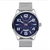 CURREN 8236 - Silver Stainless Steel Analog Watch for Men - Blue