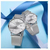 NAVIFORCE NF3008 Silver Mesh Stainless Steel Analog Watch For Couple - White & Silver, 3 image