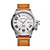 CURREN 8270 - Brown Leather Analog Watch for Men