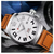 CURREN 8270 - Brown Leather Analog Watch for Men, 3 image