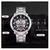 NAVIFORCE NF9158 Silver Stainless Steel Chronograph Watch For Men - Silver, 3 image
