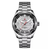 NAVIFORCE NF9157 - Stainless Steel Analog Watch for Men - Black and Silver