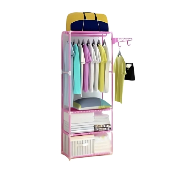 Hanging Rack (Pink/White)