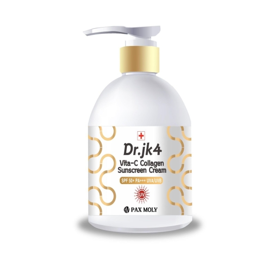 Pax Moly Dr.JK4 Vita-C Collagen Sunscreen Cream SPF 50+ PA+++ UVA/UVB 200ml